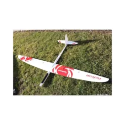 E-Typhoon Full Carbon 2.00m blanc & rouge RCRCM