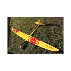 E-Typhoon Full Carbon 2.00m jaune et rouge RCRCM