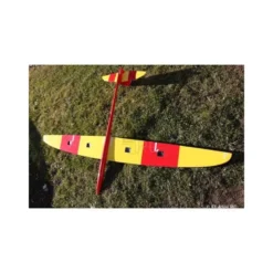 E-Typhoon tout fibre env.2.00m rouge et jaune RCRCM