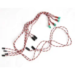 Faisceau cables & prises pour planeur 3,4m (DG600 RCRCM)