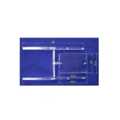 Fenetre de verrière coulissante pour modèle échelle 1/3.5 TopmodelCZ
