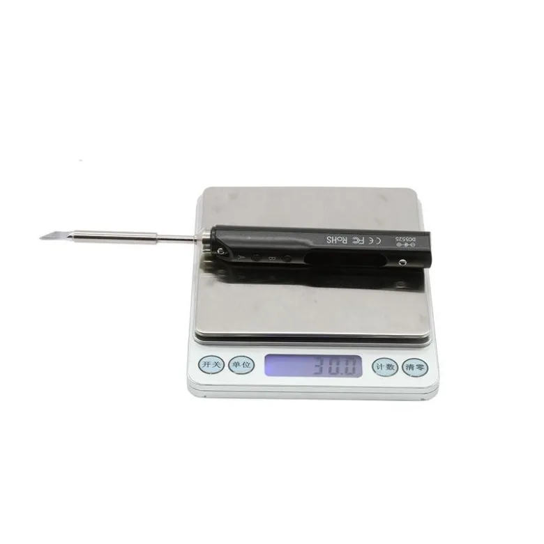 Fer à souder SQ-001 OLED programmable bleu (12-24V/17-65W)