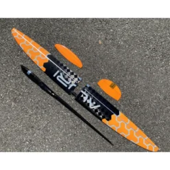 F3K AURI Wing2Part Orange Honeycomb