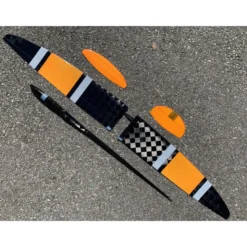 F3K AURI Wing2Part Orange Honeycomb