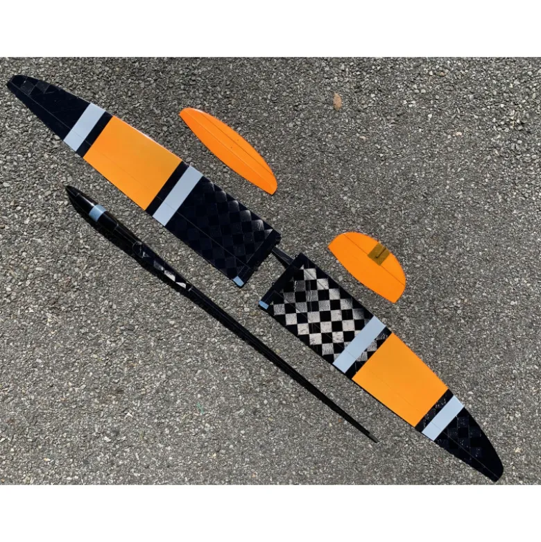 F3K AURI Wing2Part Orange Honeycomb