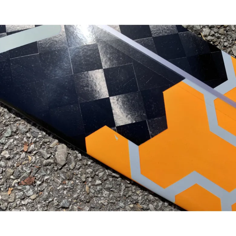 F3K AURI Wing2Part Orange Honeycomb