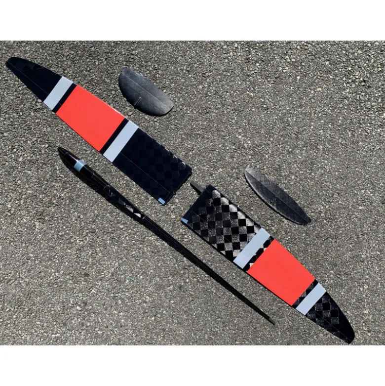 F3K AURI Wing2Part Red Honeycomb