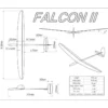 F3K Falcon Regular V2 Rouge / Jaune High Quality