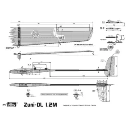 F3K ZUNI-DL 1,2m SAL DLG Art Hobby
