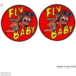 FLY BABY AUTOCOLLANTS