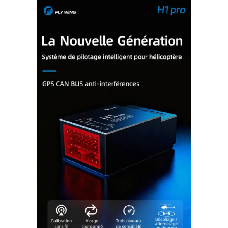 FLY WING - Contrôleur vol Hélico H1 Pro