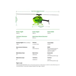 FLY WING - FW450L V3 helicoptère - Blanc PNP
