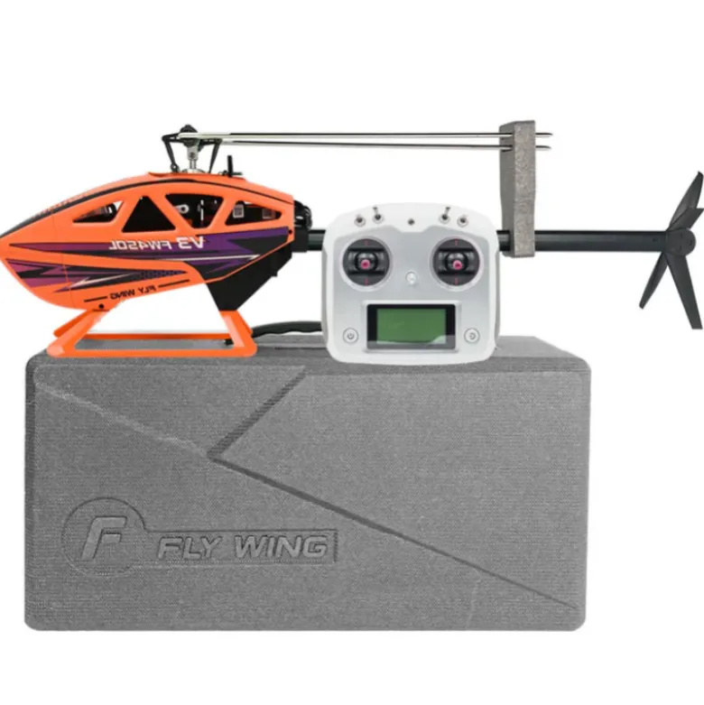FLY WING - FW450L V3 helicoptère - Orange RTF
