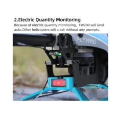 FLY WING Helicoptère FW200 RC GPS/TOF H1 - Jaune RTF