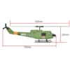 FLY WING - Helicoptère RC UH-1- RTF