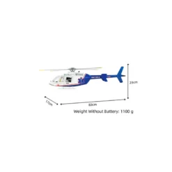 FLY WING - Hélicoptère - Bell 407 - AirLife - RTF