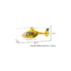 FLY WING - Hélicoptère EC-135 ADAC Jaune - RTF