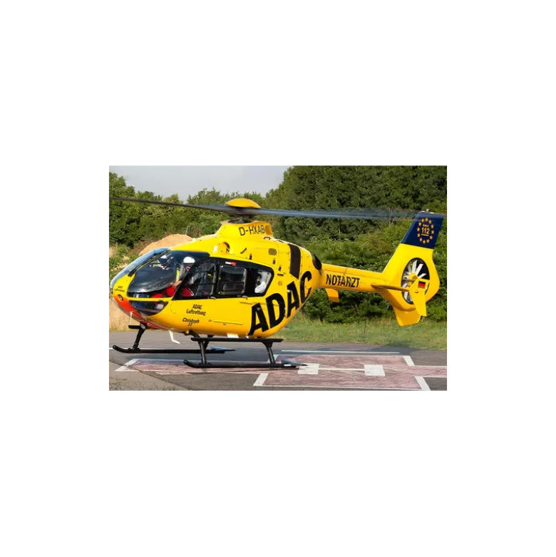 FLY WING - Hélicoptère EC-135 ADAC Jaune - RTF