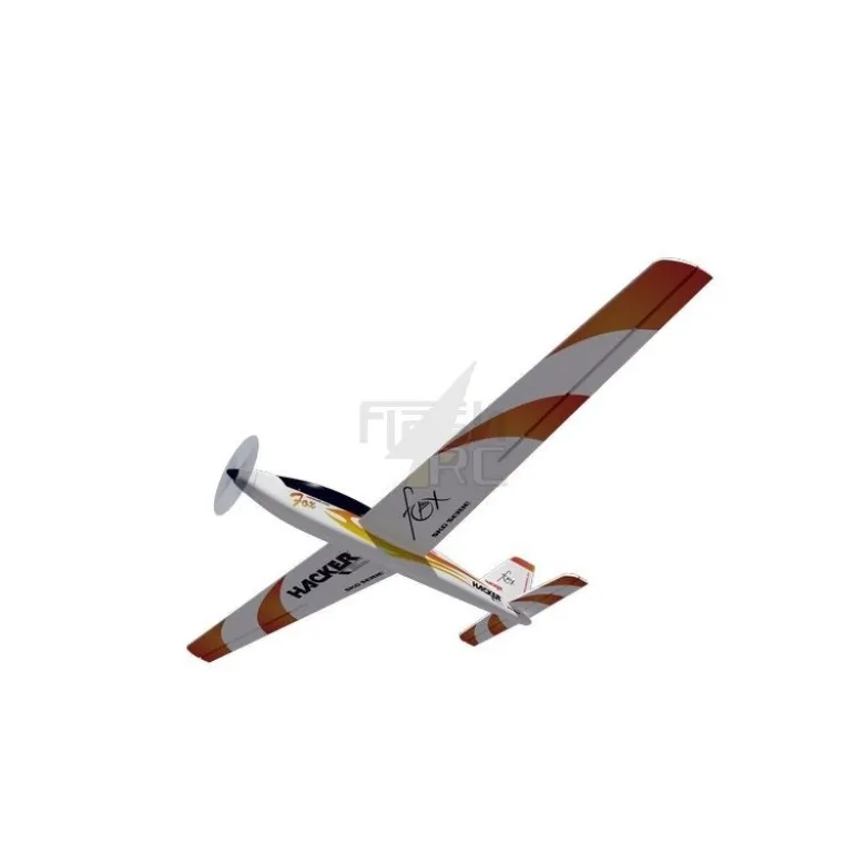 Fox Electro rouge env.2.00m ARF ailes/emp recouverts Hacker model