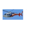 Fuselage Helicoptere 600 - Bell 429 Peinture Blanche Bleue Rouge