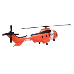 Fuselage Helicoptere Classe 800 225 Orange White Super Puma KIT Version