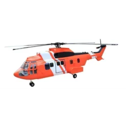 Fuselage Helicoptere Classe 800 225 Orange White Super Puma KIT Version