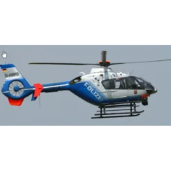 Fuselage Helicoptere Classe 800 EC135 T2 Polizei DE KIT Version