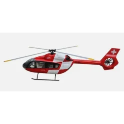 Fuselage Helicoptere Classe 800 EC145 T2 Red White KIT Version