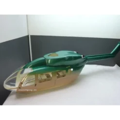 Fuselage Helicoptere Classe 600 - EC145 Peinture Verte et Or