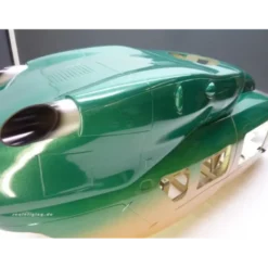 Fuselage Helicoptere Classe 600 - EC145 Peinture Verte et Or