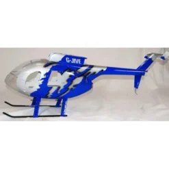 Fuselage Helicoptere Classe 470 - MD500E Peinture Bleue G-Jive