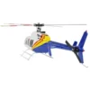 Fuselage Helicoptere 470 size BELL 407 Bleu et Blanc version KIT