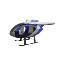 Fuselage HUGHES 500E Police bleu classe 450