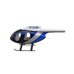 Fuselage HUGHES 500E Police bleu classe 450
