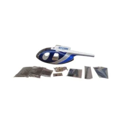 Fuselage HUGHES 500E Police bleu classe 450