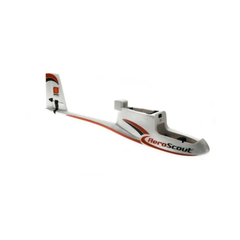 Fuselage with Elev/Rudder Servos: AeroScout HOBBYZONE - HBZ3801
