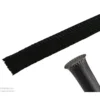 GAINE DE PROTECTION TRESSEE EXTENSIBLE 6mm NOIRE 1m