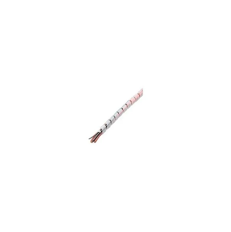 Gaine spirale transparente 10x8,2mm - 10m