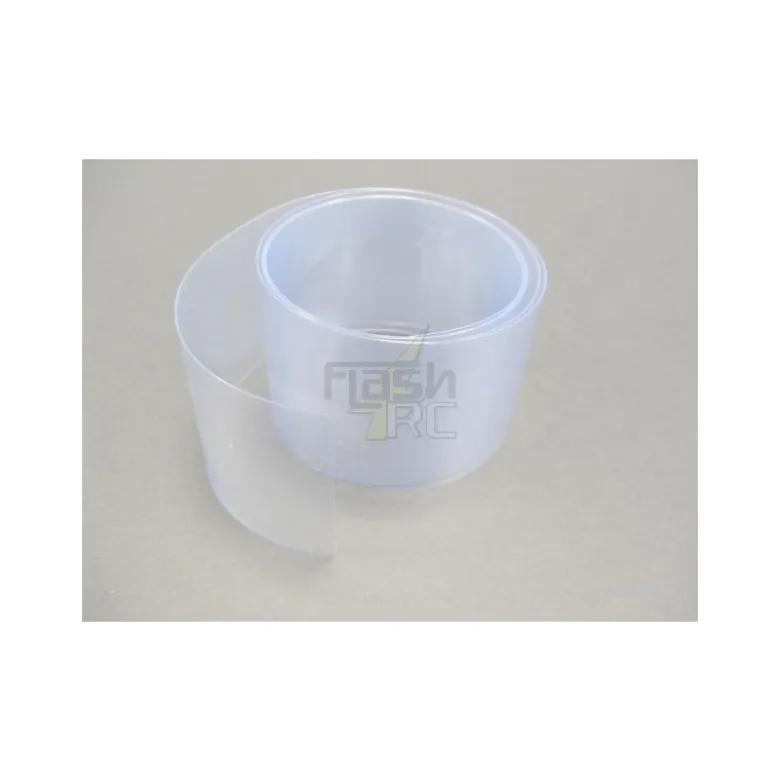 Gaine thermorétractable PVC (ratio 2:1) l=105mm / Ø67mm transparent (1m) Muldental