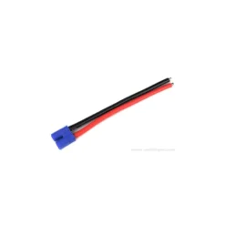 GForce GF-1077-002 Connecteur Avec Câble Ec-3 Contacts Or Femelle 12Awg Silicone Câble 12Cm 1pc