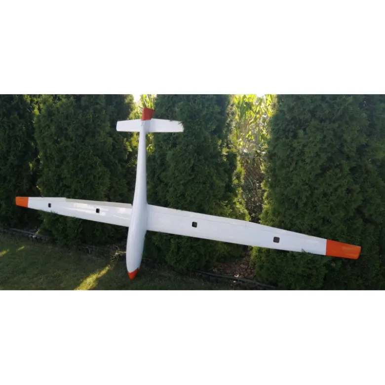 GLIDER IT ASW-15 FS xtr Blanc/Orange 3.75m