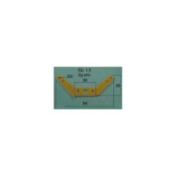 GUIGNOL FIBRE DERIVE ECOTOP 84x29 mm 2pcs