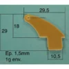 GUIGNOL FIBRE 31x40 mm 2pcs