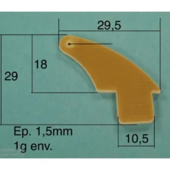 GUIGNOL FIBRE 31x40 mm 2pcs