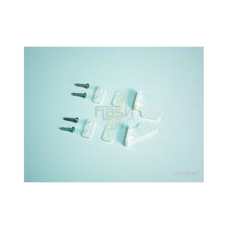 Guignols pour Petits avions L20mm dia. trous 0.8mm (2 pcs) - KAVAN