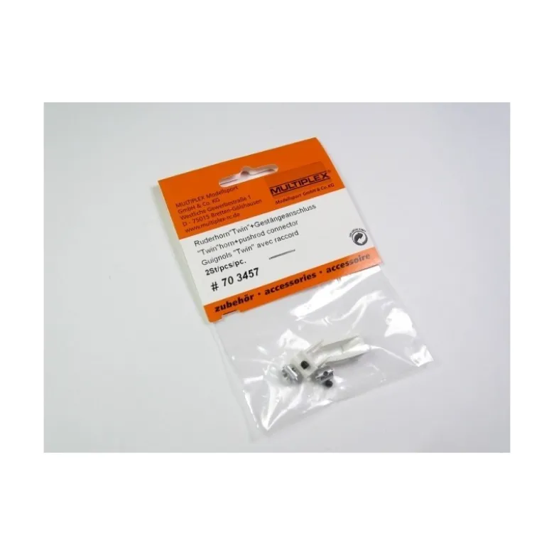 Guignol 'twin' raccord de tringles (2pcs)