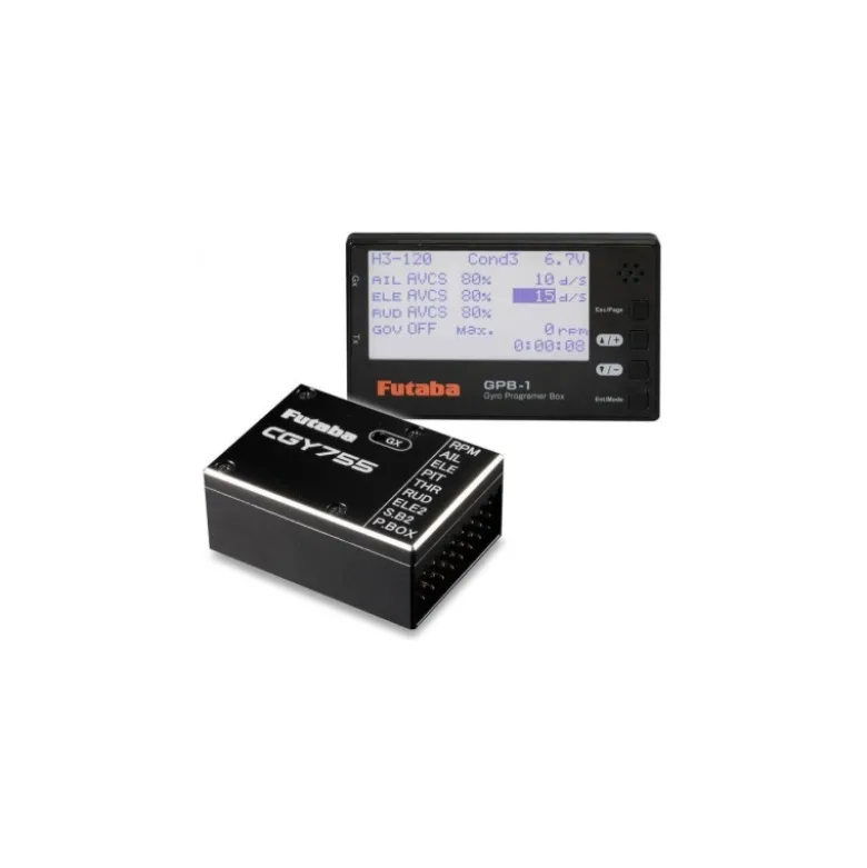 GYRO CGY755 AVEC BOITIER PROGRAMMATION GPB1