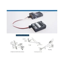 Gyroscope 3 axes FC151 pour avion Dualsky