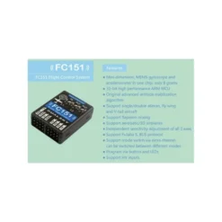 Gyroscope 3 axes FC151 pour avion Dualsky