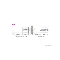 H60020AAT - Couronne d'autorotation 180 dents - TREX 600E Align